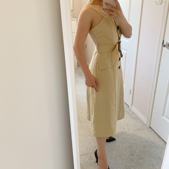 Nude Spaghetti | Strap Dress Size XXS - Local Brand- In good condition - Picture 9 of 11